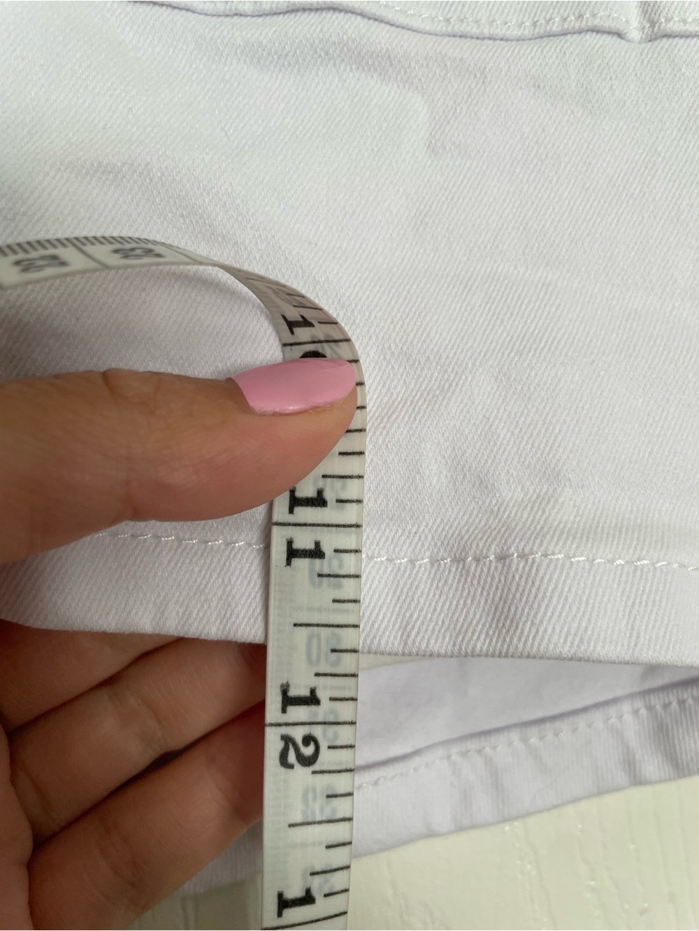 Eddoyee Size Small White High-Rise Women's Mini skort with Front Pockets - Picture 5 of 7